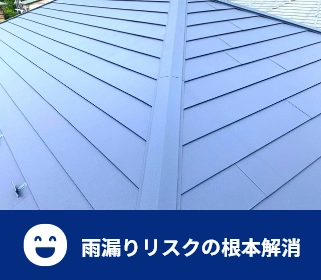 雨漏りリスクの根本解消