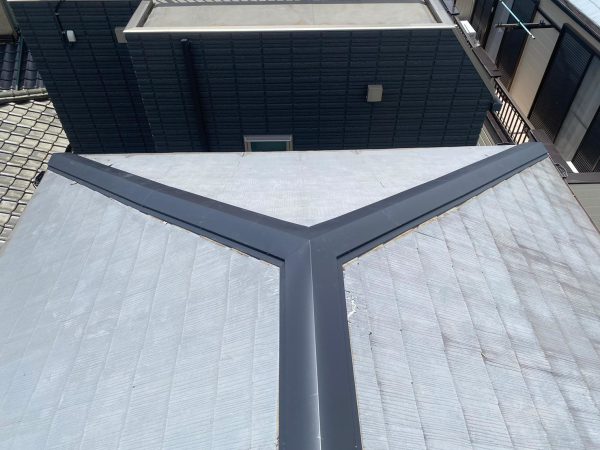 さいたま市にて屋根修理、棟板金交換の施工後写真