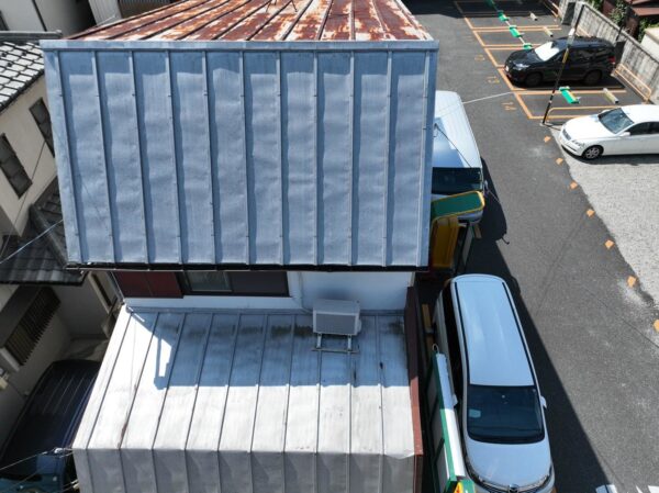 さいたま市見沼区にて屋根修理・屋根塗装工事の施工前写真