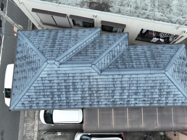 さいたま市大宮区にて屋根修理〈棟板金の交換工事〉の施工前写真