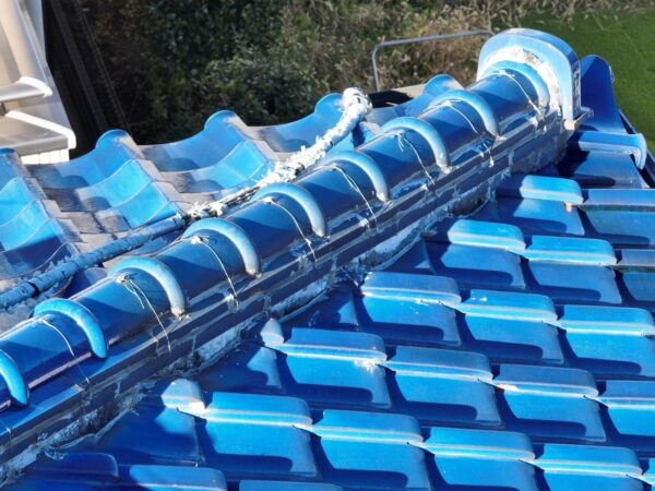 さいたま市岩槻区にて屋根修理・葺き直し工事〈訪問販売業者に声をかけられたお悩み〉の施工前写真