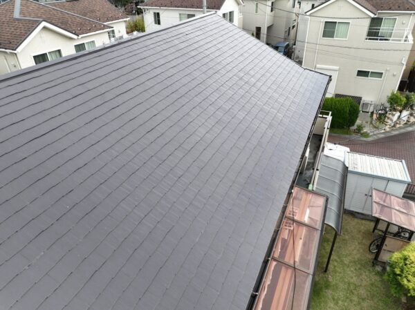 さいたま市西区にて屋根修理〈雪止め金具の新設〉の施工前写真